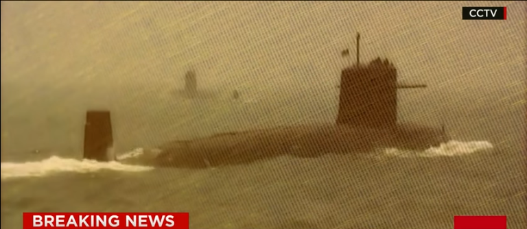 Chinese Submarine Stalks U.S. Carrier