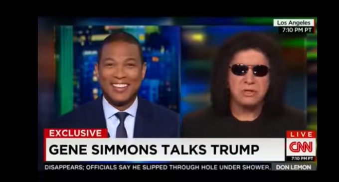 CNN Tries Slight Trump To Gene Simmons, It Backfires Miserably