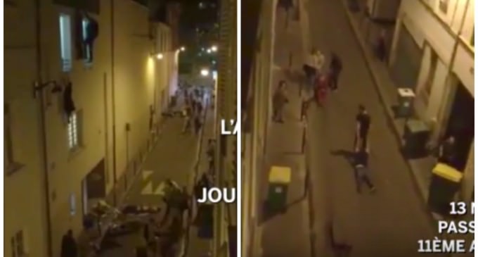 French Journalist Captures Footage of Street Shootings in Paris Attack