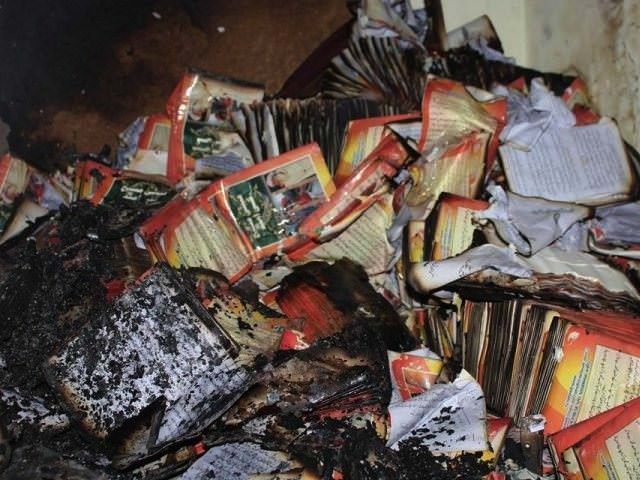 Muslims Torch Christian TV Station