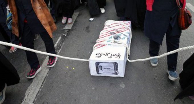 Iranians Storm US Embassy Draggin Obama’s Coffin