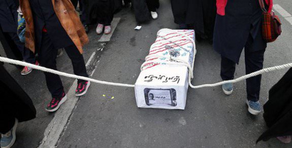 Iranians Storm US Embassy Draggin Obama’s Coffin