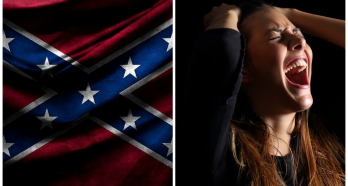 Traumatized Univ Students Offered Counseling After Seeing Confederate Flag