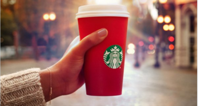 Starbucks: We’re Removing Festive Designs To Make Starbucks “A Place Of Sanctuary During The Holidays”