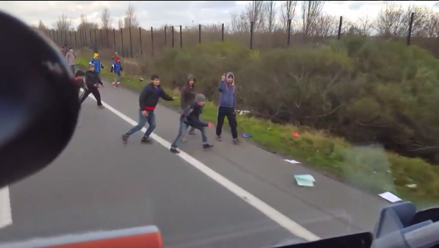 Hungarian Truck Driver Intentionally Swerves Into Migrants, “I Will Kill You”