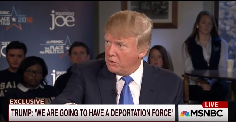 Trump: We Will Have a Humane ‘Deportation Force’