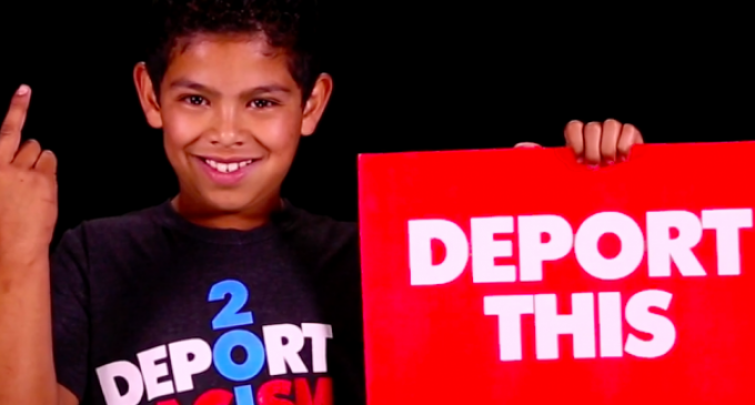 Latino Children Used to Blast Trump with Profanity