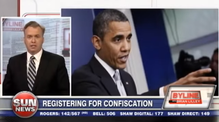 Canadian News Anchor Warns Americans About National Gun Registry