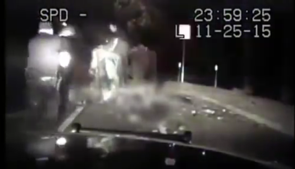 Cop Shooting Unarmed Wreck Survivor Caught On Dashcam