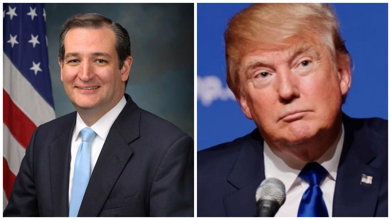 Senator Ted Cruz Takes The Lead In Iowa