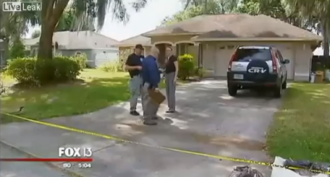 Home Intruder Shot By Entire Family