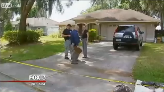 Home Intruder Shot By Entire Family