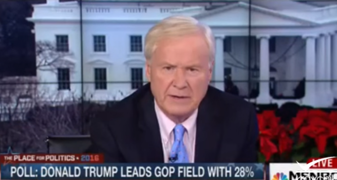 Matthews: Angry White Men are Trying to Erase Obama From History, Elect ‘Enemies of the State’