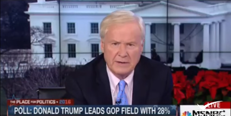 Matthews: Angry White Men are Trying to Erase Obama From History, Elect ‘Enemies of the State’