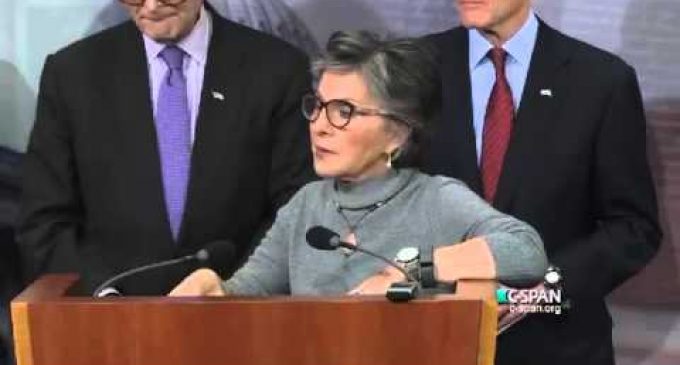 Barbara Boxer Introduces Bill to End Electoral College