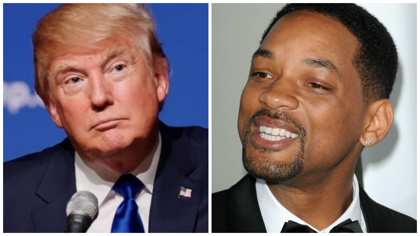 Will Smith: Trump’s Comments on Muslims and Building Walls May Force Me To Run For President