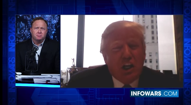Donald Trump Appears on Alex Jones Show