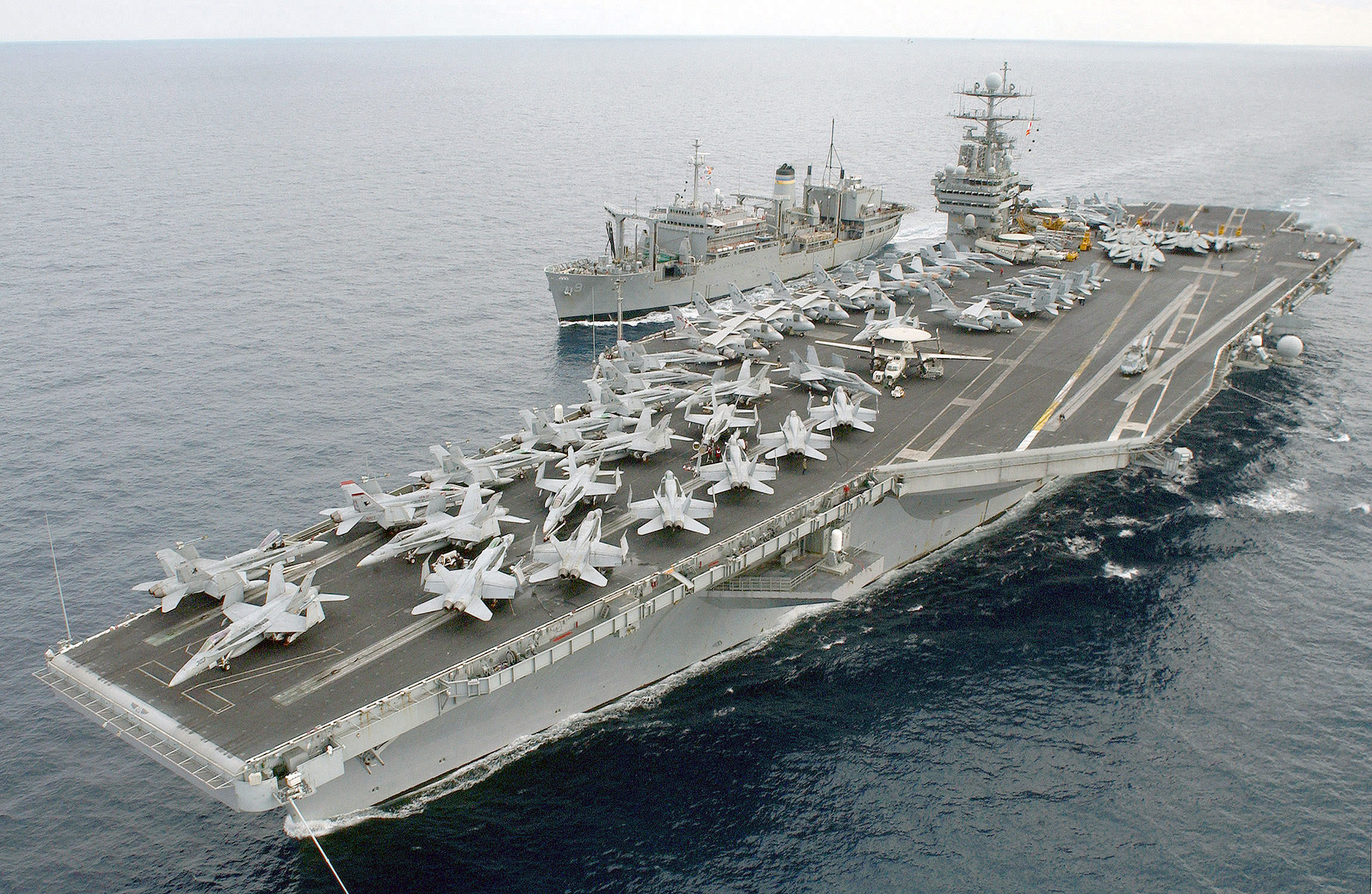 Iran Fires Rockets Near U.S. Carrier Harry S. Truman