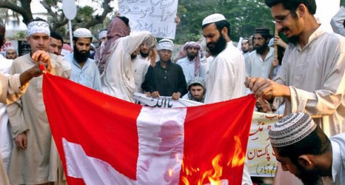 Muslim Immigrants Demand Cross Be Removed From Swiss Flag