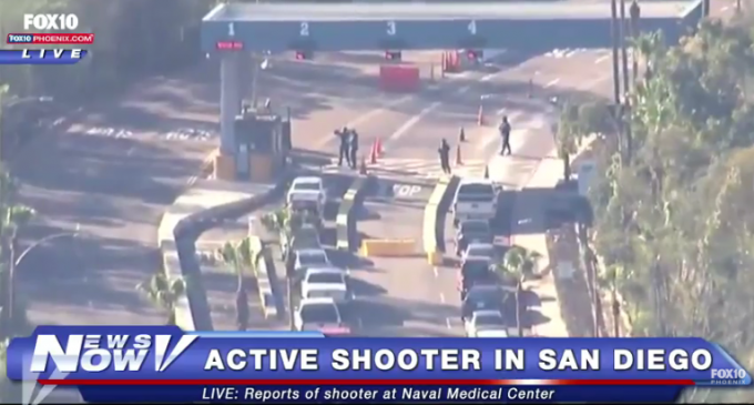 Active Shooter Reported at Naval Medical Center San Diego