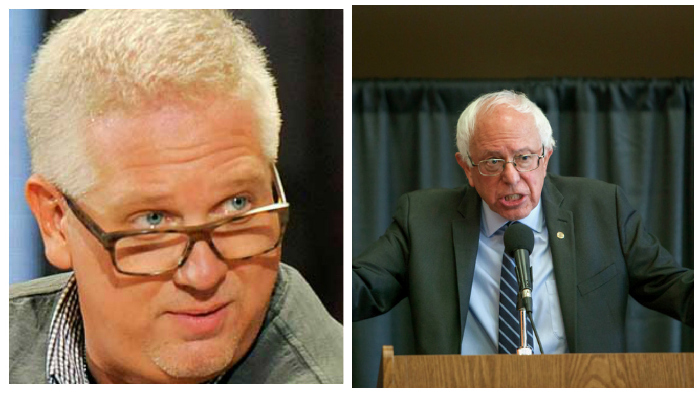 Glenn Beck Prefers “Democratic Socialist” Sanders Over Trump