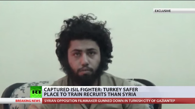 ISIS Militant: “Turkey and Saudi Arabia support us, we love them”