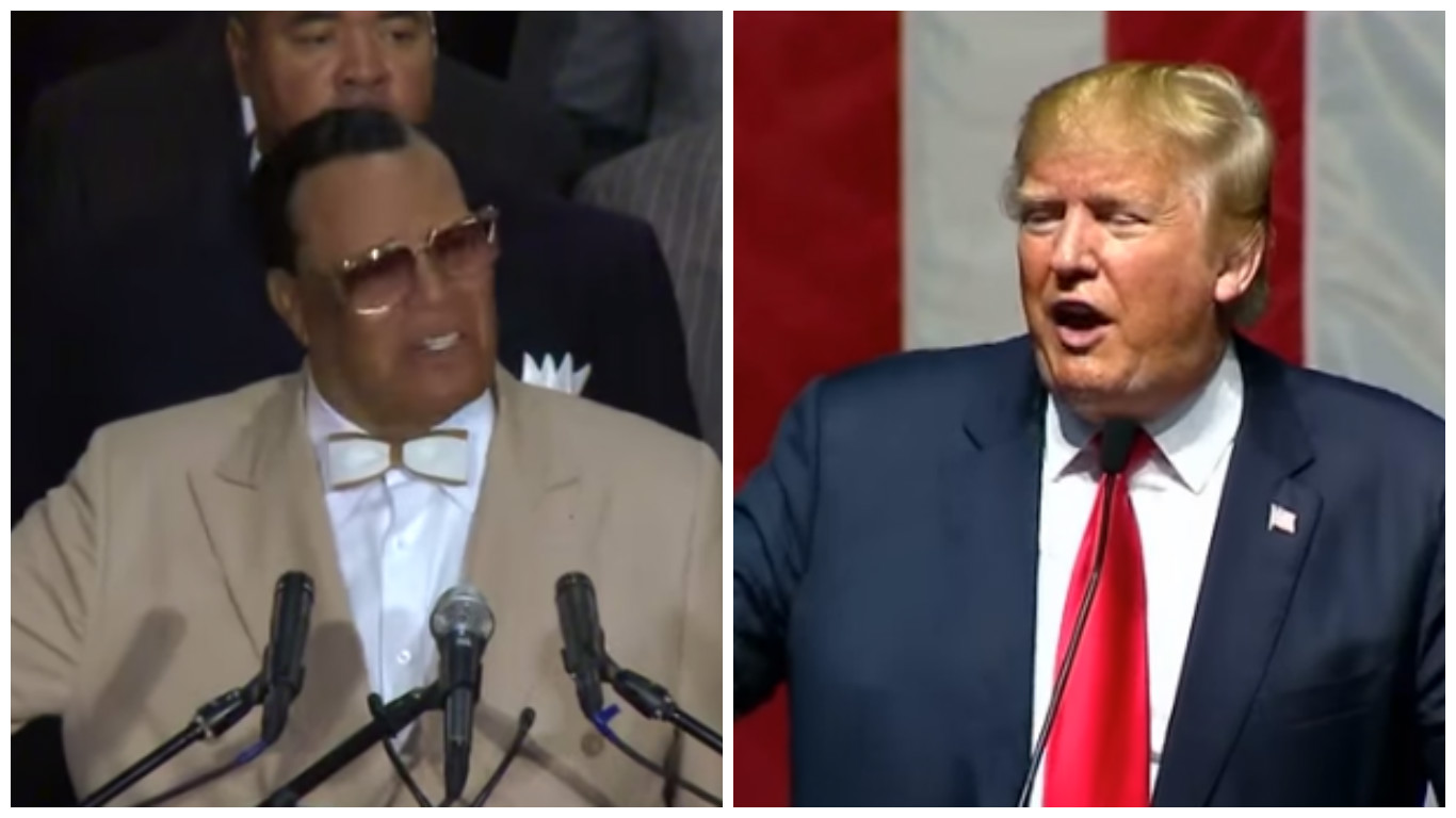 Farrakhan: “If Donald Trump becomes president, he will take America into the abyss of hell.”