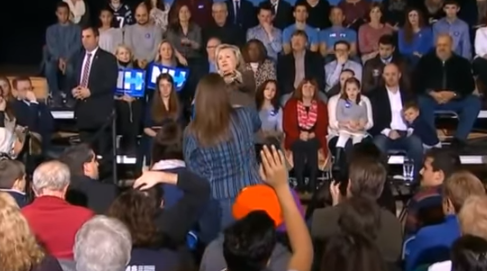 Hillary Calls Heckler “Rude” for Asking About Bill’s Past Sexual Assault