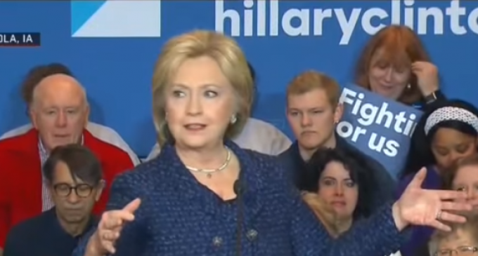 Hillary Puts Supporter To Sleep With Her Speech