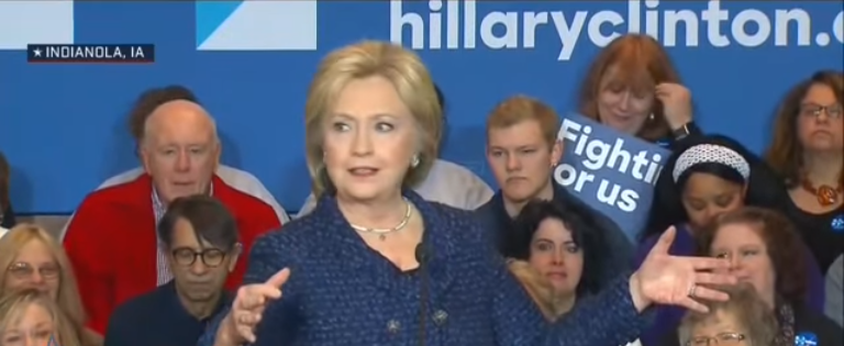 Hillary Puts Supporter To Sleep With Her Speech