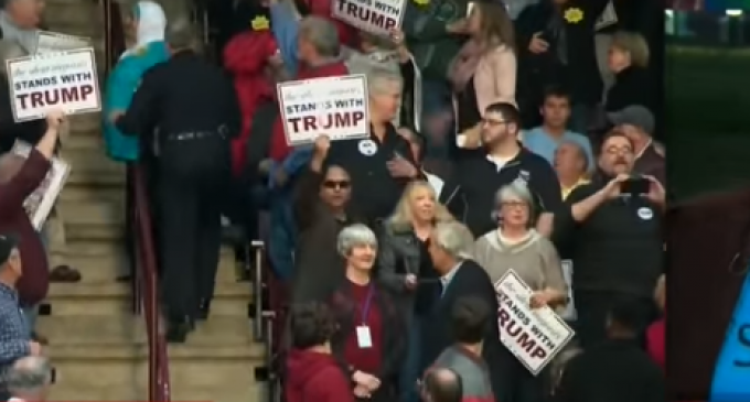 Muslim Woman Claims She Protested ‘Hate’ at Trump Rally Is Anti-Israel Activist, Promotes Radical Imams