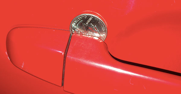 Beware If You See A Coin Jammed In Your Car Door