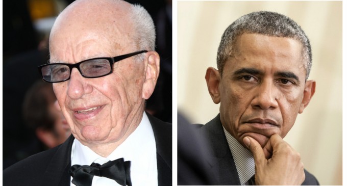 Rupert Murdoch Supports Treasonous Obamatrade