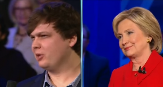 Young Voter To Hillary: ‘A lot of people my age thing you’re dishonest’