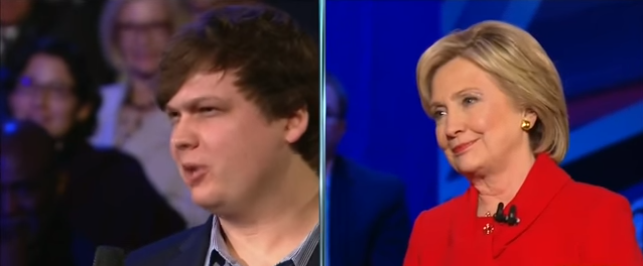 Young Voter To Hillary: ‘A lot of people my age thing you’re dishonest’