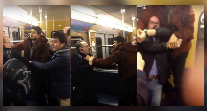 Munich Train: Scene of Migrants Assaulting a Woman