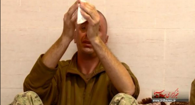 Iran State TV Publishes Pictures of Captured U.S. Sailor Crying