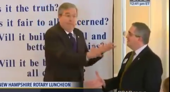 Jeb Bush Gets Booted By His Own Hosts: “They’re kicking me out the door”