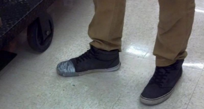 The Cop and the Duct Taped Shoes