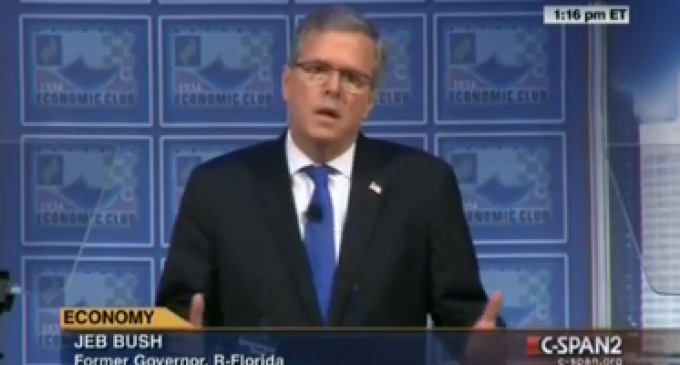 Jeb Bush: We Should Be “Dramatically Expanding Immigrants That Are Coming To Work”