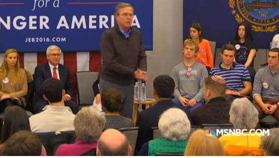 Jeb Bush Asks New Hampshire Crowd To ‘Please Clap’