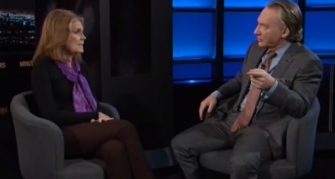 Maher Calls Steinem Out on Feminist Hypocrisy Regarding Islam’s Treatment of Women