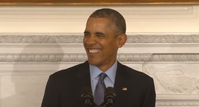 Obama Cracks a Joke about Scalia’s Death