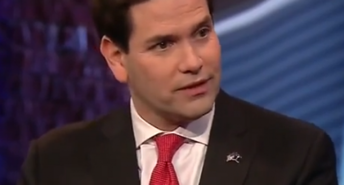 Rubio Channels Obama: I have “Personally Seen” Minorities Targeted by Police, and Felt the ‘Sting of Racism’