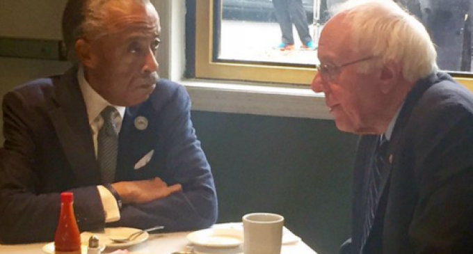 Bernie Sanders Meets with Al Sharpton