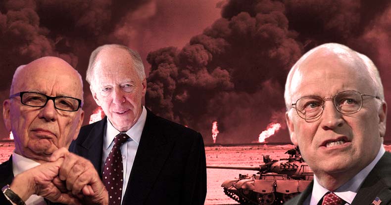 Cheney, Rothschild, Fox News’ Murdoch Violates International Law for Syrian Oil