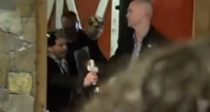 Protesters Try To Perform Exorcism On Ted Cruz