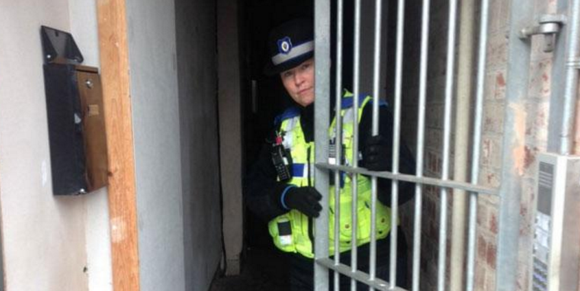 Backlash After UK Police Tweet Pics of Themselves in Unlocked Homes