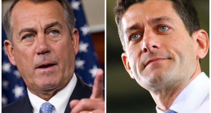 John Boehner backs Paul Ryan for President