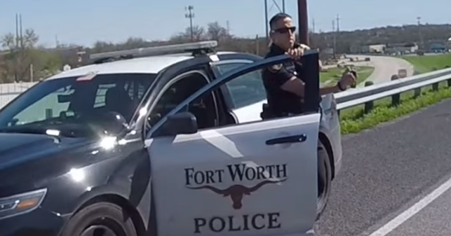 Video Catches Cop Spraying Mace At Passing Bikers
